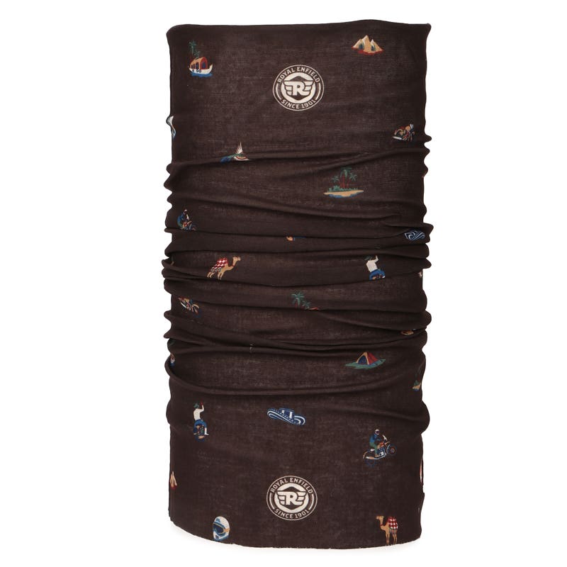 ROYAL ENFIELD LEAVE HOME HEADGEAR BROWN