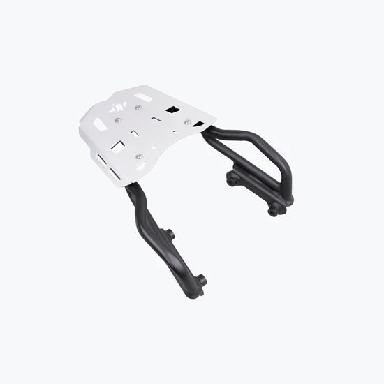LEGUNDARY ATLAS LUGGAGE CARRIER BLACK AND SILVER FOR TRIUMPH TRACKER 400