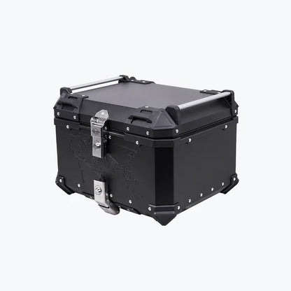 LEGUNDARY FORT KNOX SERIES TC 55L ALUMINIUM TOP BOX BLACK FOR ALL MOTORCYCLES