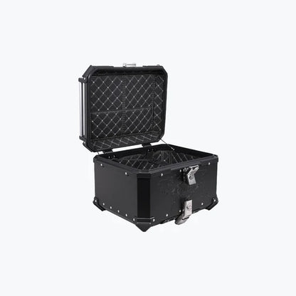 LEGUNDARY FORT KNOX SERIES TC 55L ALUMINIUM TOP BOX BLACK FOR ALL MOTORCYCLES