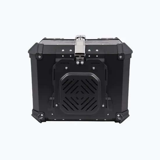 LEGUNDARY FORT KNOX SERIES TC 55L ALUMINIUM TOP BOX BLACK FOR ALL MOTORCYCLES