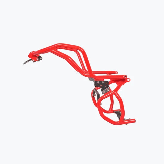 LEGUNDARY RAPTOR CRASH GUARD UPPER & LOWER SET FOR TVS APACHE RTX 300 (RED)