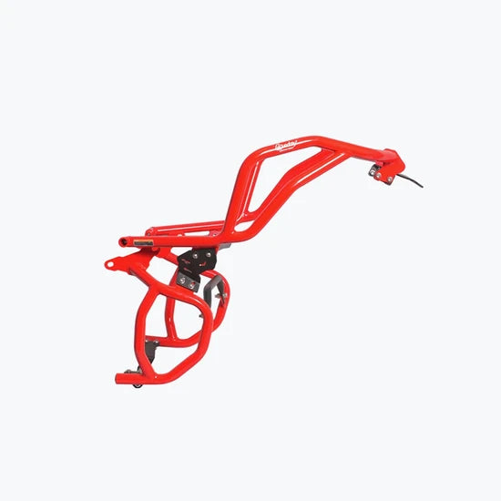LEGUNDARY RAPTOR CRASH GUARD UPPER & LOWER SET FOR TVS APACHE RTX 300 (RED)