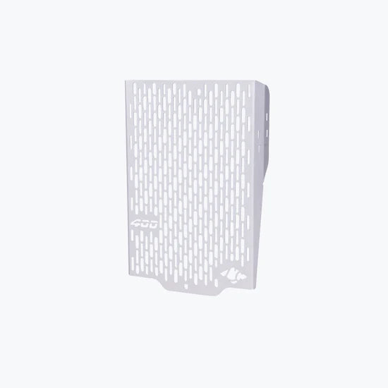 LEGUNDARY VECTOR RADIATOR GRILL SILVER FOR TRIUMPH TRACKER 400, SCRAMBLER 400X & SPEED 400 T4