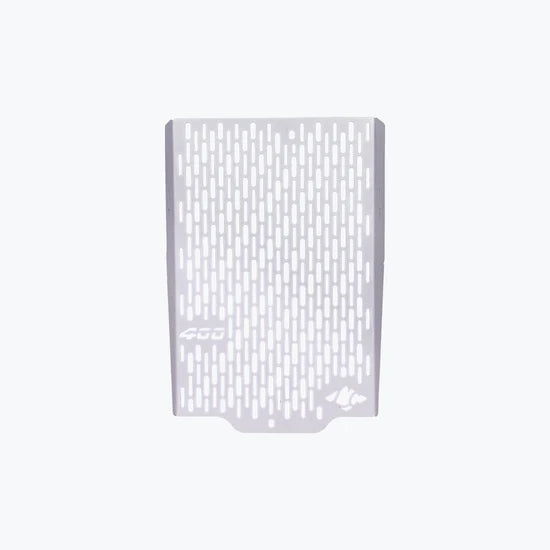 LEGUNDARY VECTOR RADIATOR GRILL SILVER FOR TRIUMPH TRACKER 400, SCRAMBLER 400X & SPEED 400 T4