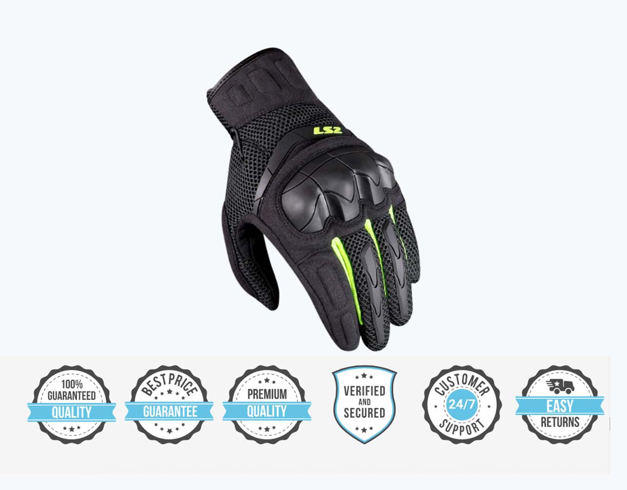 LS2 Kubra Riding Gloves