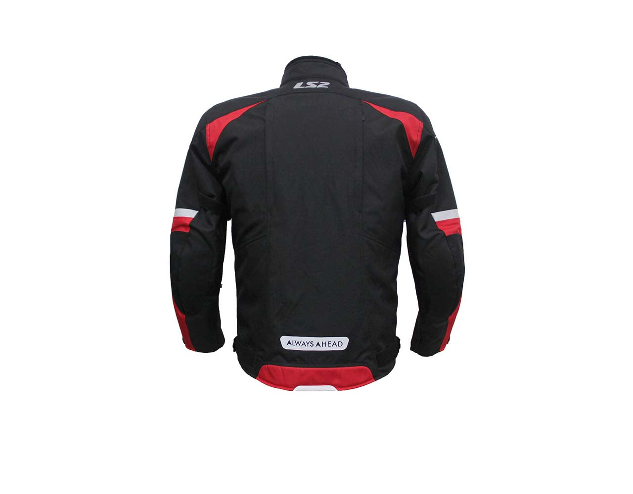 LS2 SERRA MESH BLACK RED JACKET