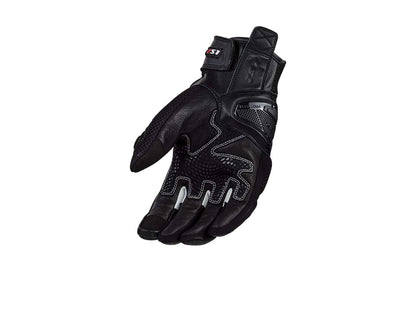 LS2 SPARK II AIR GLOVES BLACK H-V YELLOW