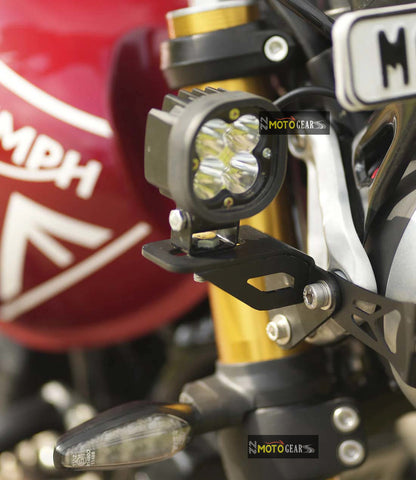 MOTO TORQUE FOGLIGHT MOUNT FOR TRIUMPH SPEED & SCRAMBLER 400