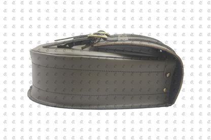 Leather Saddle Bag Green with Saddle Stay Pair New Classic 350 Reborn