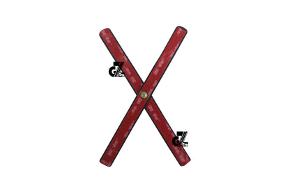 Leather Sticker Handgrip Straps & Head Lamp X Black For& Royal Enfield Hunter,New Classic,Meteor,New Bullet 350, Goan Classic 350