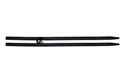 Leather Sticker Handgrip Straps &amp; Head Lamp X Black For TVS Ronin, Hero Xpulse 200 210 Mavrick 440, Honda CB350 Hness CB350 CB350RS CB300R