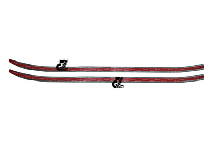 Leather Sticker Handgrip Straps Pair & Head Lamp X Olive For Triumph Motorcycle