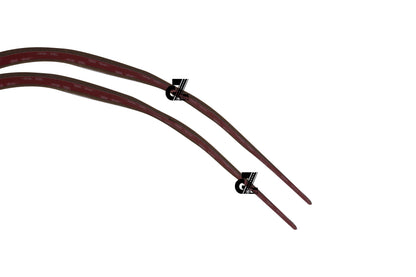 Leather Sticker Head Lamp X Perforated & Handgrip Straps Pair Tan For TVS Ronin, Hero Xpulse 200 210 Mavrick 440, Honda CB350 Hness CB350 CB350RS CB300R