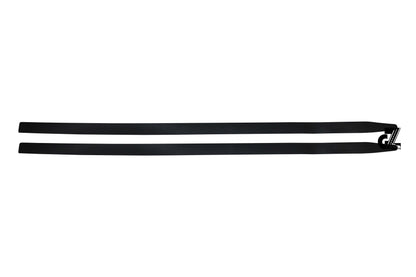 Leather Sticker Head Lamp X Perforated & Handgrip Straps Pair Black For TVS Ronin, Hero Xpulse 200 210 Mavrick 440, Honda CB350 Hness CB350 CB350RS CB300R