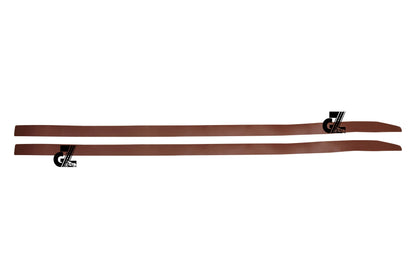 Tan Genuine Leather Sticker Head Lamp X With Handgrip Straps Pair Compatible With TVS Ronin, Hero Xpulse 200 210 Mavrick 440, Honda CB350 Hness CB350 CB350RS CB300R