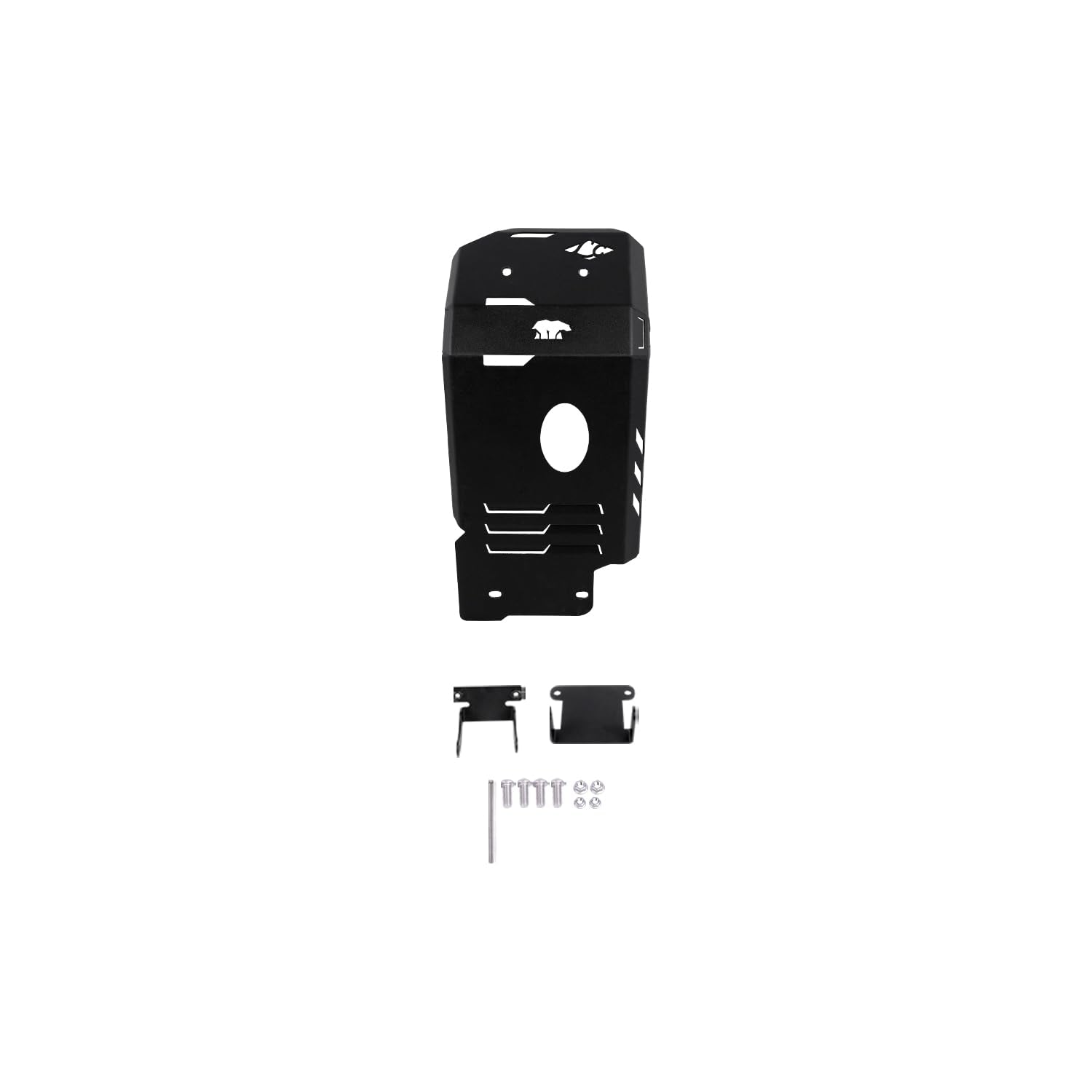 Legundary Vambrace Bash Plate Mild Steel Black for Bear 650