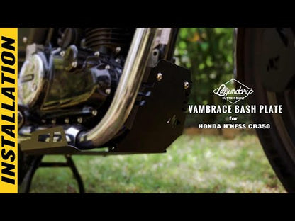 Legundary Vambrace Bashplate For Honda Hness CB350