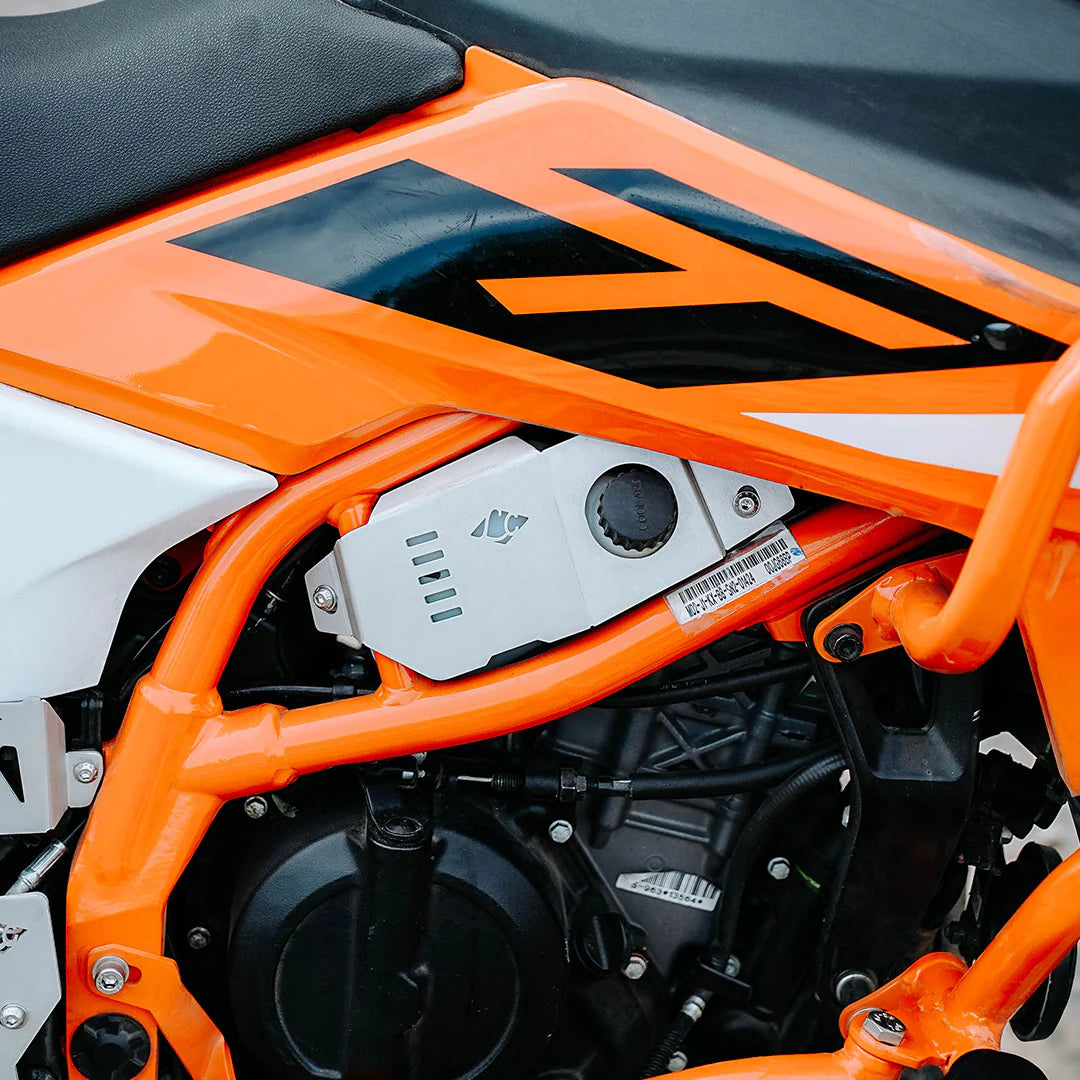 Legundary KTM 390 Enduro R Custos Coolant Cap Silver