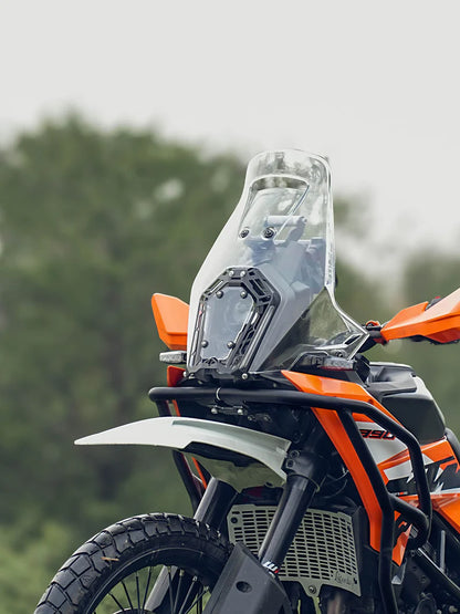 Legundary Oculus Headlight Shield-Acrylic For KTM ADVENTURE 390 2025 Model