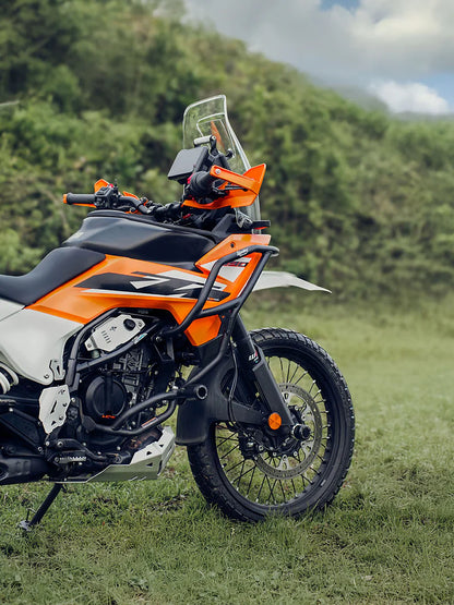 Legundary Raptor Crash Guard Black For KTM ADVENTURE 390 2025 Model