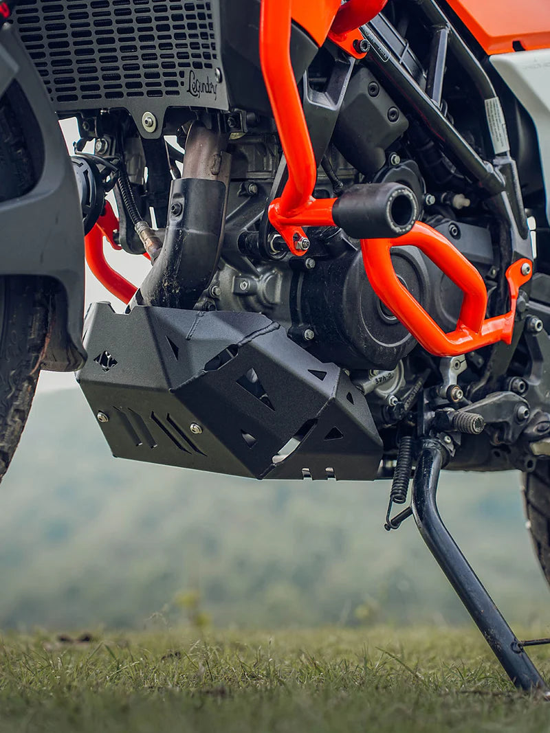 Legundary Vambrace Bash Plate Black For KTM ADVENTURE 390 2025 Model