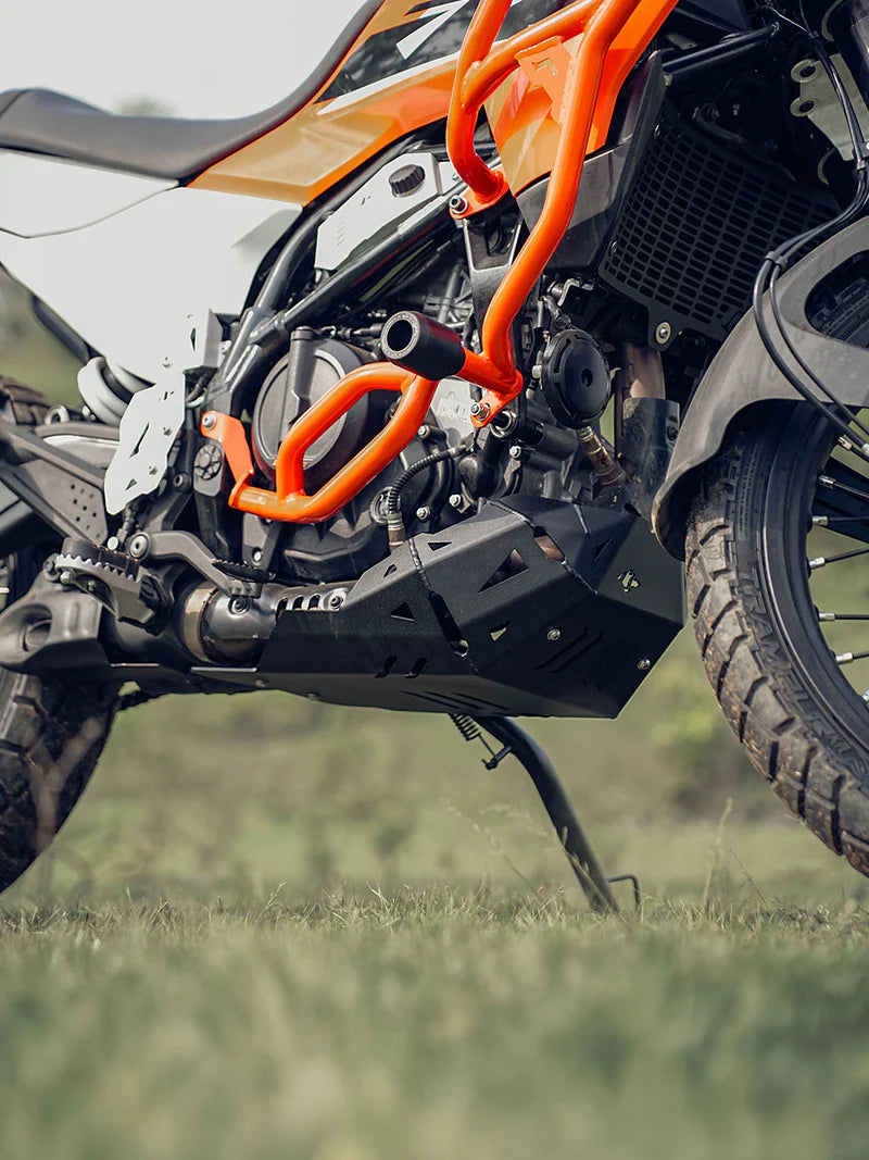 Legundary Vambrace Bash Plate Black For KTM ADVENTURE 390 2025 Model