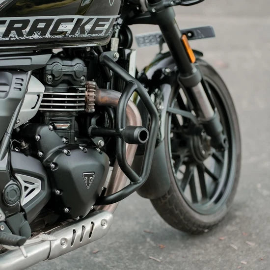 Legundary Midget Crashguard Black For Triumph Tracker 400