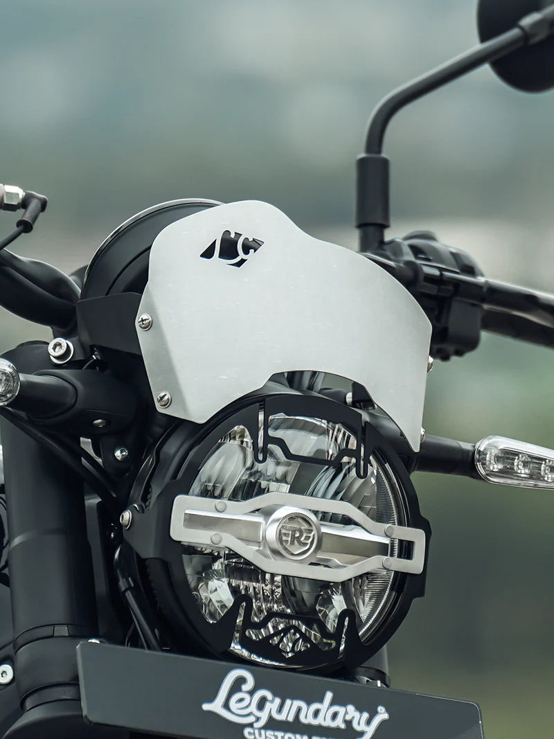 Legundary Zephyr Metal Visor For Royal Enfield Guerrilla 450