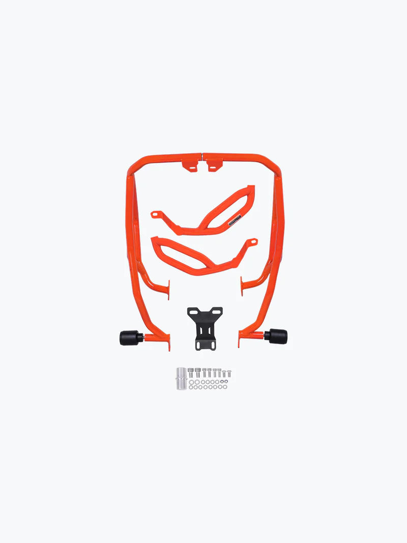 Legundary Raptor Crash Guard Orange For KTM ADVENTURE 390 2025 Model