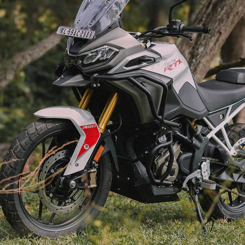 Legundary Raptor Crash Guard Upper & Lower Set For TVS Apache RTX 300 Black