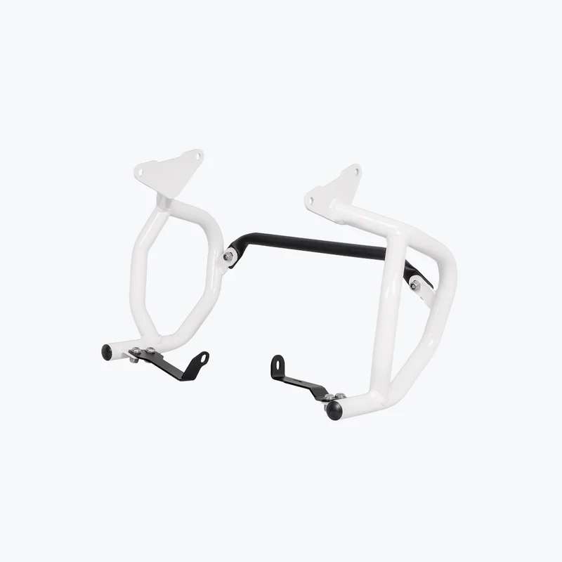 Legundary Raptor Crash Guard Upper & Lower Set For TVS Apache RTX 300 White