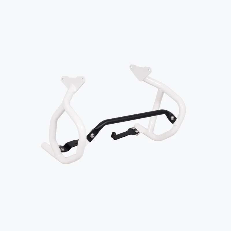 Legundary Raptor Crash Guard Upper & Lower Set For TVS Apache RTX 300 White