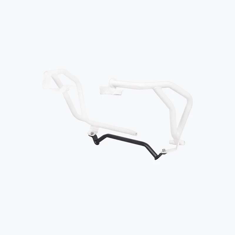 Legundary Raptor Crash Guard Upper & Lower Set For TVS Apache RTX 300 White