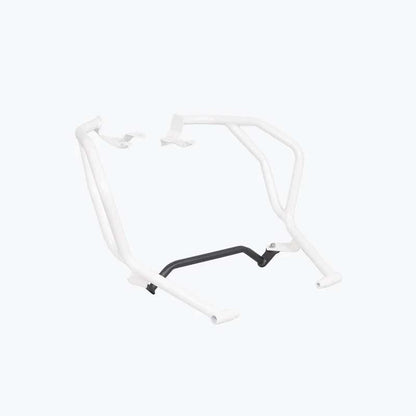 Legundary Raptor Crash Guard Upper & Lower Set For TVS Apache RTX 300 White
