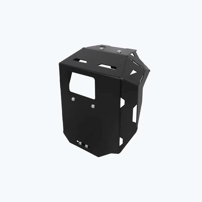 Legundary Vambrace Bashplate Black For TVS Apache RTX 300