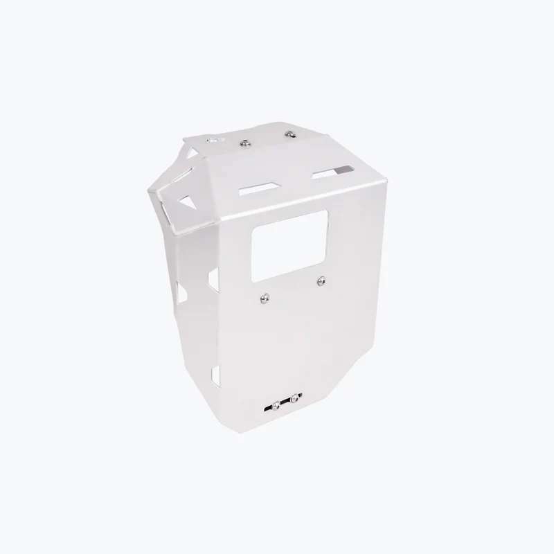 Legundary Vambrace Bashplate Silver For TVS Apache RTX 300