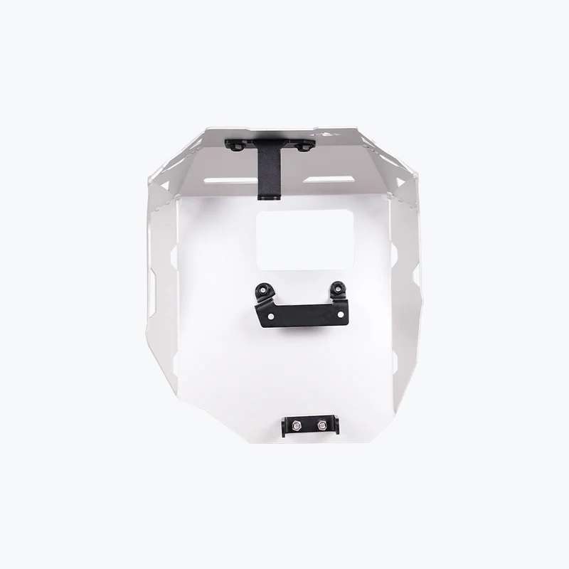 Legundary Vambrace Bashplate Silver For TVS Apache RTX 300