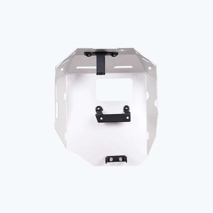 Legundary Vambrace Bashplate Silver For TVS Apache RTX 300