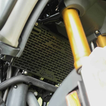 Legundary Vector Radiator Grill Black For TVS Apache RTX 300