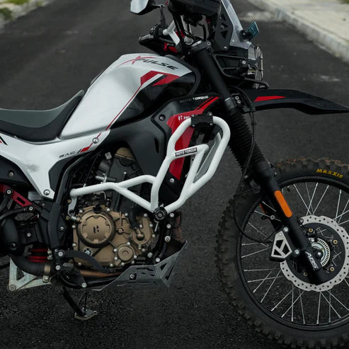MOTO TORQUE MAX PRO CRASH GUARD WHITE FOR XPULSE 210