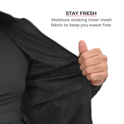 MILLER STREET MESH RIDING JACKET WITH LINERS