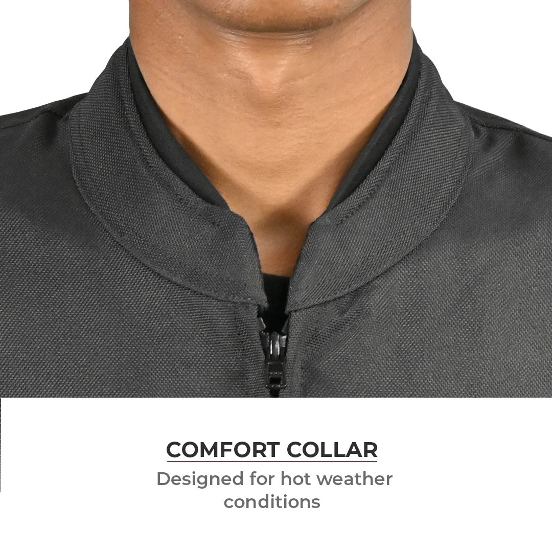 MILLER STREET MESH RIDING JACKET WITH LINERS
