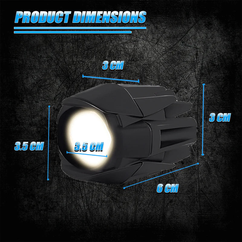 FOG LIGHT MK160 HIGH POWER SOPTLIGHT FOR UNIVERSAL MOTORCYCLE