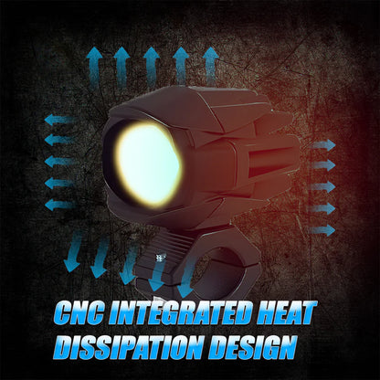 FOG LIGHT MK160 HIGH POWER SOPTLIGHT FOR UNIVERSAL MOTORCYCLE