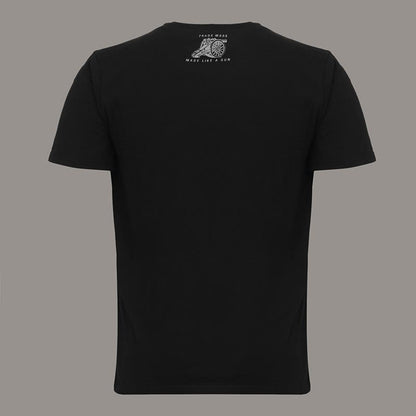 ROYAL ENFIELD MLG APPLIQUE T SHIRT BLACK