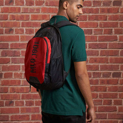 ROYAL ENFIELD MLG LIFESTYLE BACKPACK BLACK RED