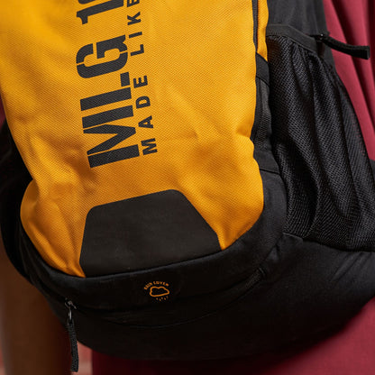 ROYAL ENFIELD MLG LIFESTYLE BACKPACK BLACK YELLOW