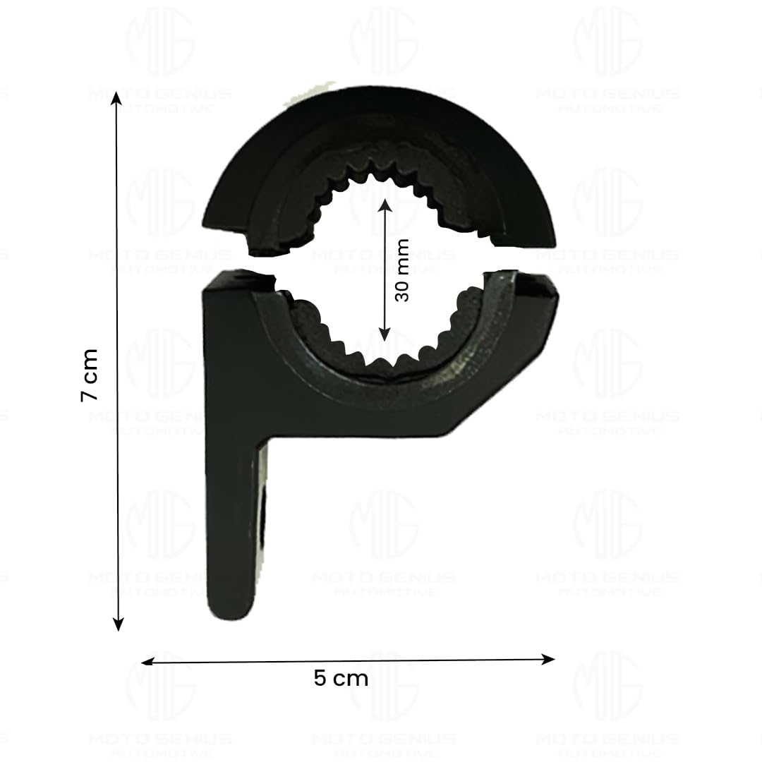 Fog Light Clamp 30MM For Universal All Bikes Durable Handlebar Mounting Solution