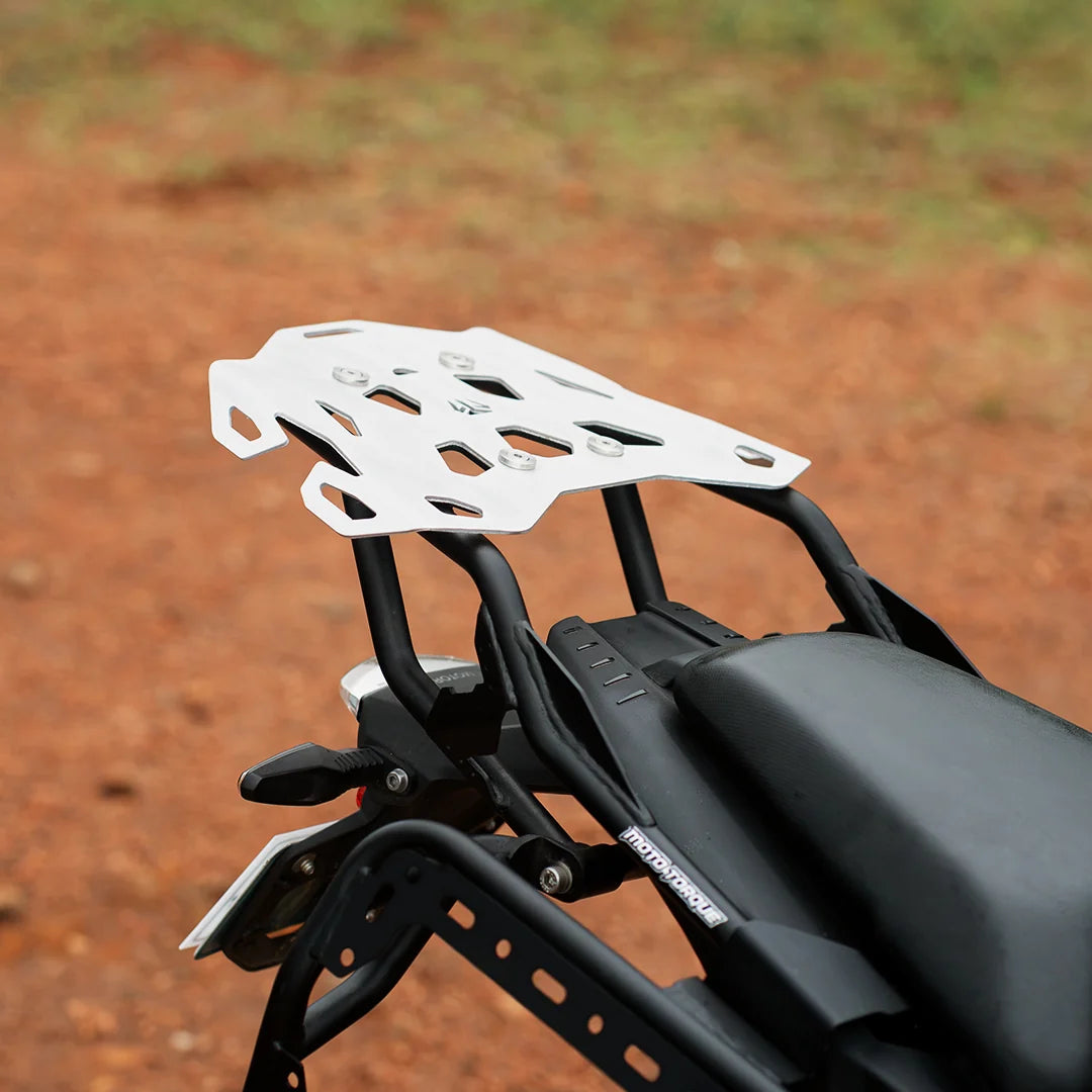 MOTO TORQUE BACK CARRIER WITH ALUMINIUM TOP PLATE FOR BMW F450 GS